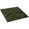 Ekena Millwork 19 5/8in. W x 19 5/8in. H Nikki EnduraWall Decorative 3D Wall Panel Covers 2.67 Sq. Ft. WP20X20NKGCG - alternate 5